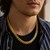 14k Yellow Gold Polished Miami Cuban Chain Necklace