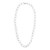 Sterling Silver Rhodium Plated Link Necklace