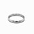 14k White Gold 3mm Comfort Fit Wedding Band