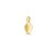 14k Yellow Gold Mini Diamond Heart Charm