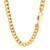 Solid Miami Cuban Chain in 14k Yellow Gold (6.7mm)