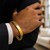 14k Two Tone Gold 8 1/2 inch Mens Curb Chain ID Bracelet with White Pave (8.30 mm)