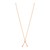 14k Rose Gold Adjustable Friendship Bracelet Chain with Ball Slide