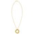 14K Yellow Gold Interlocking Large Trinity Necklace
