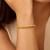 Polished Byzantine Chain Bracelet in 14k Yellow Gold (6.00 mm)