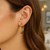 Classic Hoop Earrings in 10k Yellow Gold (2x25mm)