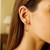 Classic Hoop Earrings in 10k Yellow Gold (2x25mm)