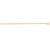 Singapore Anklet in 10k Yellow Gold (1.5 mm)