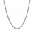 Sterling Silver Rhodium Plated Wheat Chain (2.60 mm)