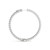 Prong Set Diamond Hoop Earrings in 14k White Gold (2 cttw) 