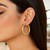 Classic Hoop Earrings in 14k Yellow Gold (4x40mm)