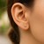 Classic Round Stud Earrings in 14k White Gold (3mm)