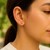 Classic Round Stud Earrings in 14k White Gold (3mm)