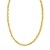 14K Yellow Gold Mirror Rolo Link Chain Necklace (7.30 mm)
