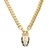 Le Serpent Curb Link Necklace in 14K Yellow Gold