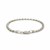 Heart Bracelet in 14k White Gold  (3.00 mm)