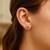 Classic Round Stud Earrings in 14k Rose Gold (6mm)