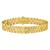 14K Yellow Gold Small Cobblestone Link Bracelet (10.00 mm)