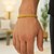 Square Franco Bracelet in 14k Yellow Gold  (4.40 mm)
