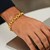 French Cable Chain Bracelet in 14k Yellow Gold  (6.10 mm)
