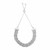 Adjustable Textured Braided Chain Bracelet in Sterling Silver