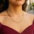 Polished Necklace with a Panther Chain Link in 14k Yellow Gold