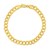 Solid Curb Bracelet in 14k Yellow Gold  (7.00 mm)