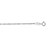 Singapore Bracelet in 10k White Gold  (1.50 mm)