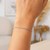Singapore Bracelet in 10k White Gold  (1.50 mm)
