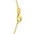 14k Yellow Gold Necklace with Circle Dangle Stations