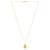 Sun and Stars Necklace in 14K Yellow Gold