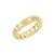 14K Yellow Gold Curb Ring