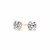 4 cttw Certified IGI Lab Grown Round Diamond Stud Earrings 14k Yellow Gold (G/VS2)