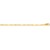 14K Yellow Gold Lite Paperclip Anklet (3.2mm)