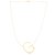 14K Yellow Gold Yours Truly Large Initial G Necklace