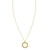 14K Yellow Gold Diamond Cut Cable Chain Necklace