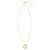 14K Yellow Gold Diamond Cut Cable Chain Necklace