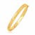 Dome Diamond Cut Design Children's Bangle in 14k Yellow Gold