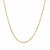 Solid Diamond Cut Rope Chain in 14k Yellow Gold (1.60 mm)