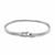 Fancy Weave Bangle in 14k White Gold (3.00 mm)