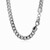 Miami Cuban Semi Solid Chain in 14k White Gold (5.50 mm)