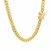 Classic Miami Cuban Solid Chain in 10k Yellow Gold (6.10 mm)