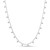Sterling Silver Rhodium Plated Bead Necklace