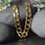 Solid Curb Chain in 14k Yellow Gold (12.18 mm)