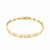 Greek Key Link Bracelet in 14k Yellow Gold (3.30 mm)