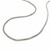 Classic Rhodium Plated Popcorn Chain in 925 Sterling Silver (2.50 mm)