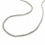 Classic Rhodium Plated Popcorn Chain in 925 Sterling Silver (2.50 mm)