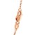 Diamond Cut Cable Link Chain in 14k Rose Gold (1.30 mm)