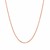 Diamond Cut Cable Link Chain in 14k Rose Gold (1.30 mm)