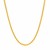 Round Wheat Chain in 14k Yellow Gold (2.1 mm)